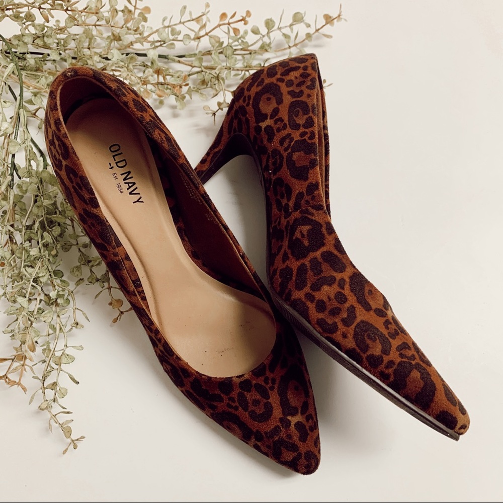 Cheetah Print Heels